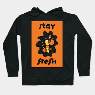 Stay Fresh Orange Juice Soda Hoodie